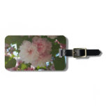 Double Blossoming Cherry Tree I Spring Floral Luggage Tag