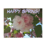 Double Blossoming Cherry Tree I Spring Floral Postcard