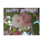 Double Blossoming Cherry Tree I Spring Floral Postcard