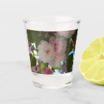Double Blossoming Cherry Tree I Spring Floral Shot Glass