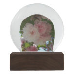 Double Blossoming Cherry Tree I Spring Floral Snow Globe