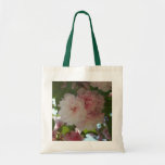 Double Blossoming Cherry Tree I Spring Floral Tote Bag