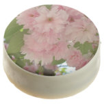 Double Blossoming Cherry Tree II Spring Floral Chocolate Dipped Oreo