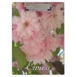 Double Blossoming Cherry Tree II Spring Floral Clipboard