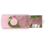 Double Blossoming Cherry Tree II Spring Floral Flash Drive