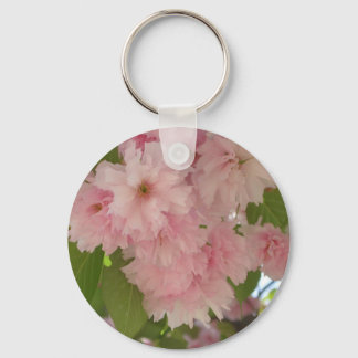 Double Blossoming Cherry Tree II Spring Floral Keychain