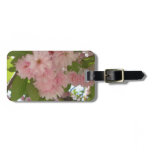 Double Blossoming Cherry Tree II Spring Floral Luggage Tag