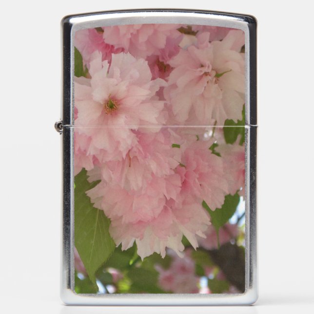 Double Blossoming Cherry Tree II Spring Floral Zippo Lighter (Front)