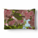 Double Blossoming Cherry Tree III Spring Floral Accessory Pouch