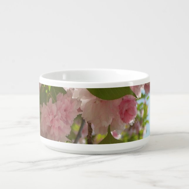 Double Blossoming Cherry Tree III Spring Floral Bowl (Center)