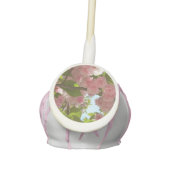 Double Blossoming Cherry Tree III Spring Floral Cake Pops (Front)