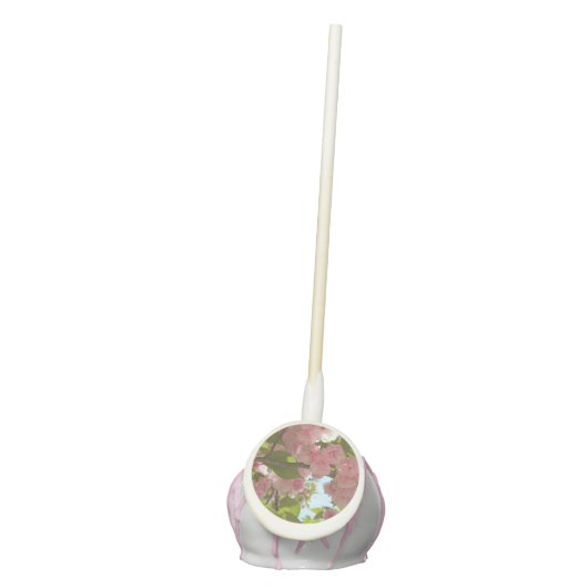 Double Blossoming Cherry Tree III Spring Floral Cake Pops (Front)
