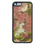 Double Blossoming Cherry Tree III Spring Floral Carved Maple iPhone 6 Bumper Case