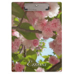 Double Blossoming Cherry Tree III Spring Floral Clipboard