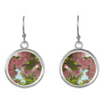 Double Blossoming Cherry Tree III Spring Floral Earrings