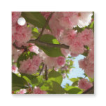 Double Blossoming Cherry Tree III Spring Floral Favor Tags