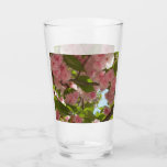 Double Blossoming Cherry Tree III Spring Floral Glass