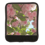 Double Blossoming Cherry Tree III Spring Floral Luggage Handle Wrap