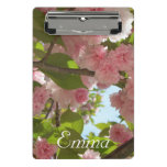 Double Blossoming Cherry Tree III Spring Floral Mini Clipboard