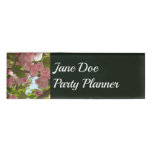 Double Blossoming Cherry Tree III Spring Floral Name Tag