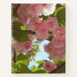 Double Blossoming Cherry Tree III Spring Floral Notebook