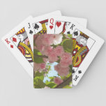 Double Blossoming Cherry Tree III Spring Floral Playing Cards