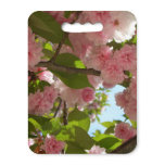 Double Blossoming Cherry Tree III Spring Floral Seat Cushion