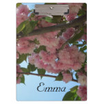Double Blossoming Cherry Tree IV Spring Clipboard