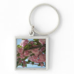 Double Blossoming Cherry Tree IV Spring Keychain