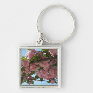 Double Blossoming Cherry Tree IV Spring Keychain
