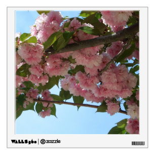 Double Blossoming Cherry Tree IV Spring Wall Sticker
