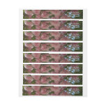 Double Blossoming Cherry Tree IV Spring Wrap Around Label