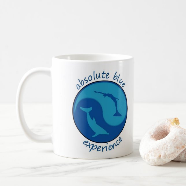 Double Blue Mug (With Donut)