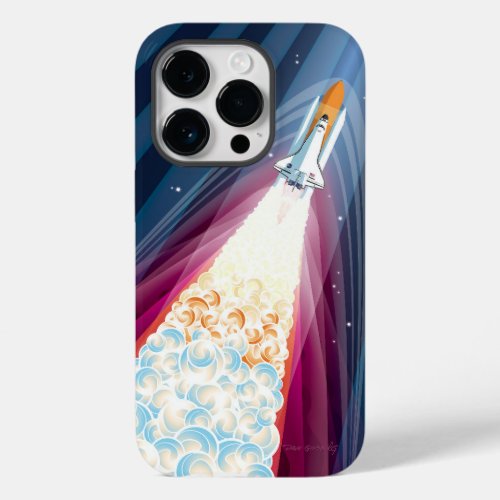 Double Boosted Space Shuttle Launch Case_Mate iPhone 14 Pro Case