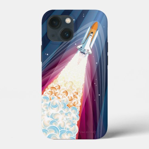 Double Boosted Space Shuttle Launch iPhone 13 Mini Case