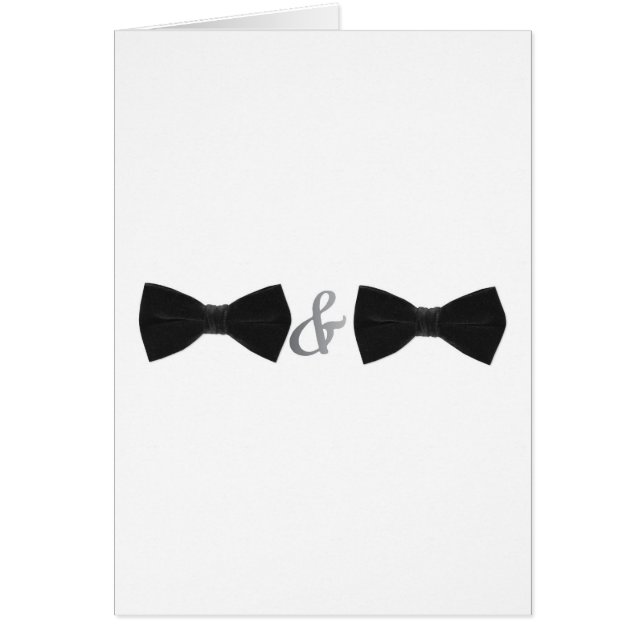 double bowties cards (Front)