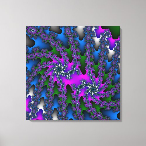 Double Burst Canvas Print