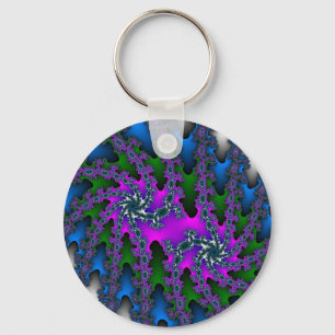 Double Burst Keychain