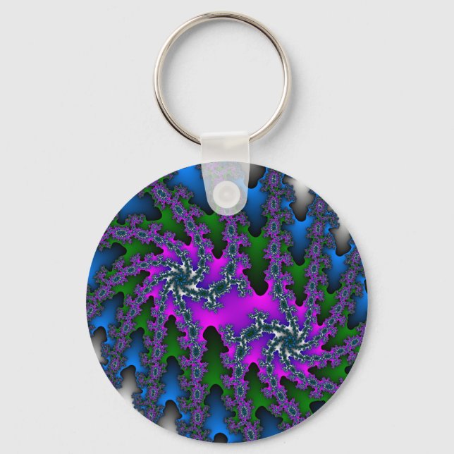 Double Burst Keychain (Front)