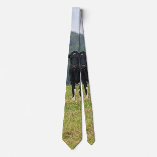 Double Cattle Trouble Neck Tie