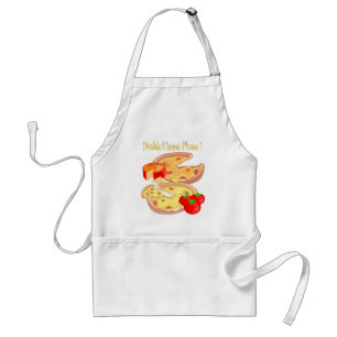Double Cheese Please Adult Apron