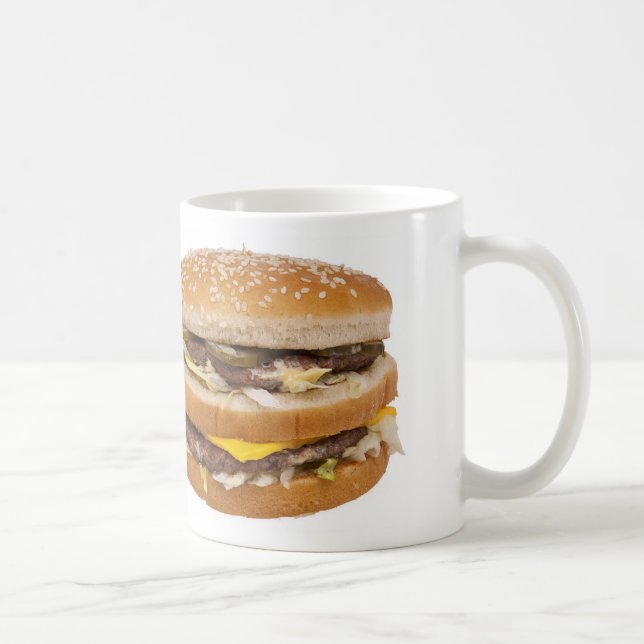 Double cheeseburger mug (Right)