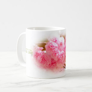 Double Cherry Blossom: Sato-zakura Coffee Mug