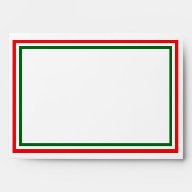 Double Christmas Trim - Envelope (Front)