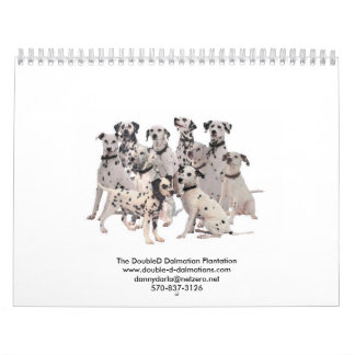 Double- D- Dalmatians 2010 Calendar