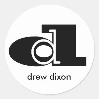 Double D Sticker White