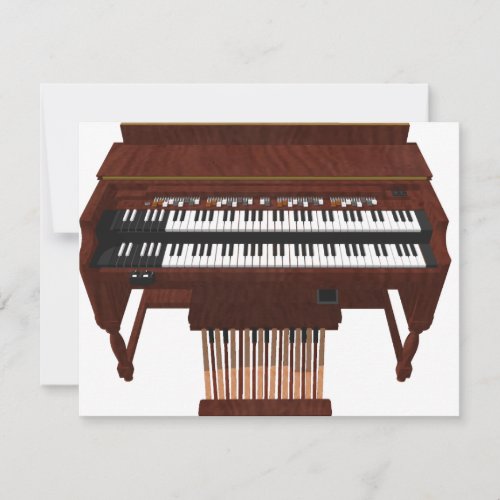 Double Decker Organ 3D Model