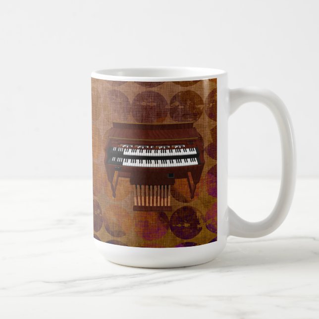 Double Decker Organ: 3D Model: Coffee Mug (Right)
