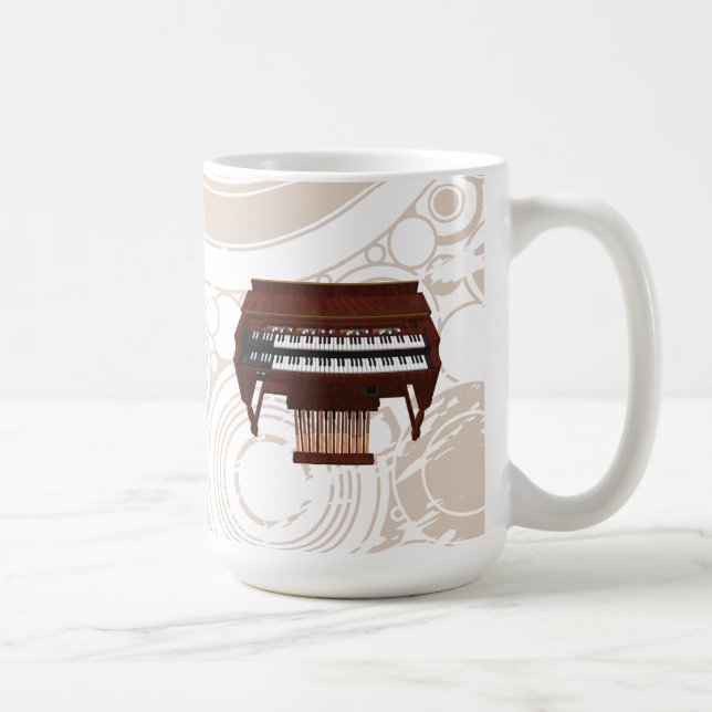 Double Decker Organ: 3D Model: Coffee Mug (Right)