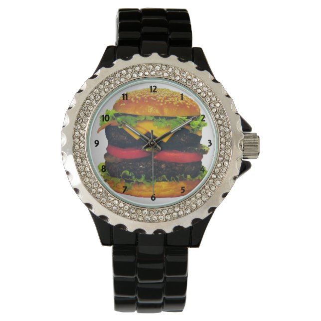 Double Deluxe Hamburger with Cheese Watch (Front)